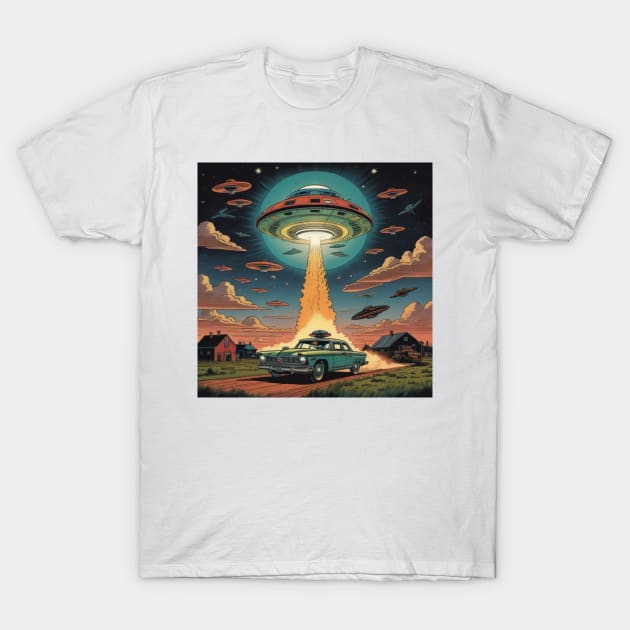 It's Above Me T-Shirt by UFO CHRONICLES PODCAST